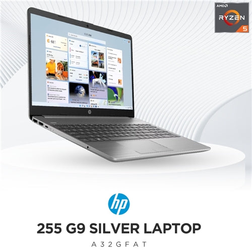 HP 255 G9 15.6inch Ryzen 5 16GB RAM 512GB Silver Laptop