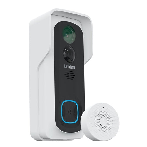 UNIDEN Video Battery Doorbell Security Camera X2K BELL